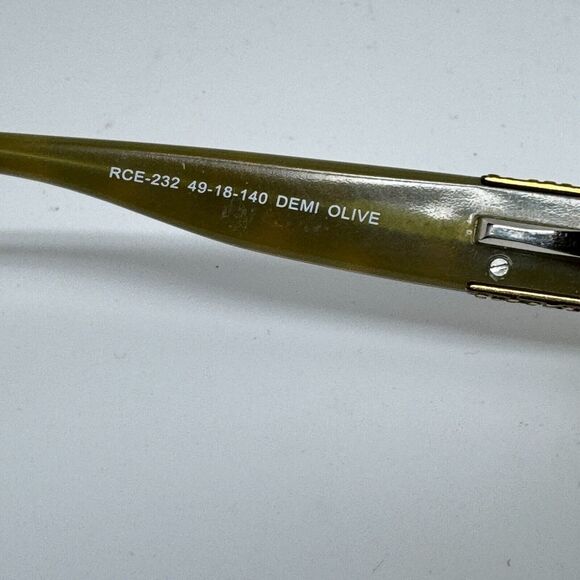 RUNWAY COUTURE RCE-232 DEMI/OLIVE 49-18-140 Eyeglasses Frames H14350 - Picture 6 of 8